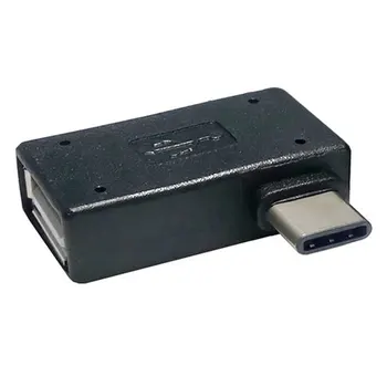 

10PCS/USB-C Type C to USB 2.0 Female OTG Adapter Right Angled 90 Degree for Macbook & Chromebook & Cell Phone & HuaWei p9 mate9