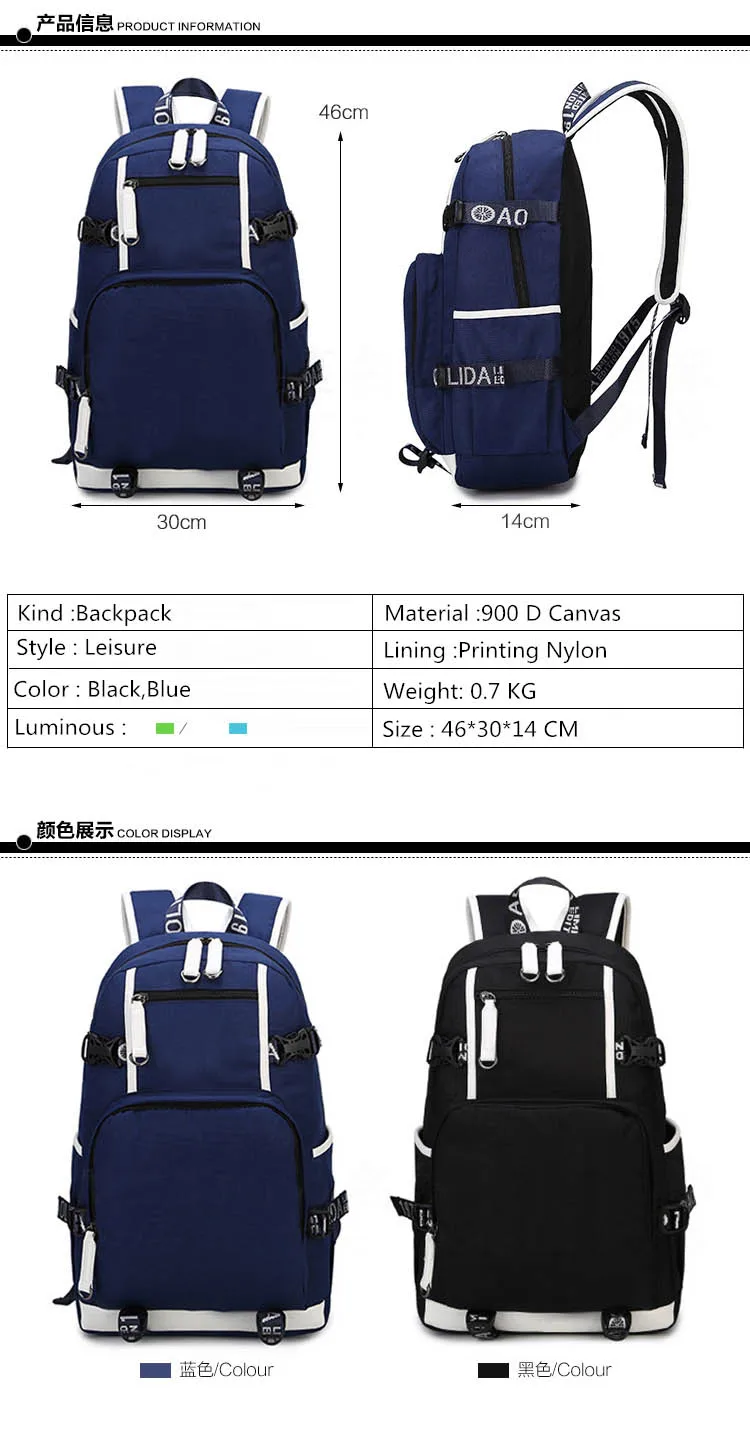 Высокое качество Team Sky Pro Cycle Светящийся рюкзак с принтом военный рюкзак большой емкости дорожные сумки холщовые школьные сумки