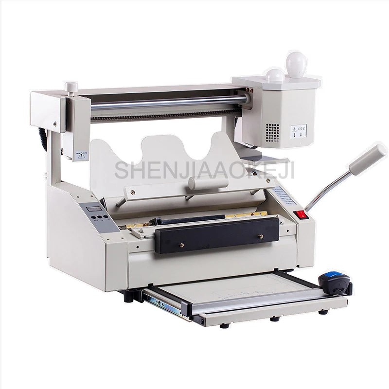 A4 Manual Hot Glue Book Binder Machine with Milling Cutter Wireless Book  Binding Machine for Binding Books Albums Notebook with 1 Pound Glue Pellets