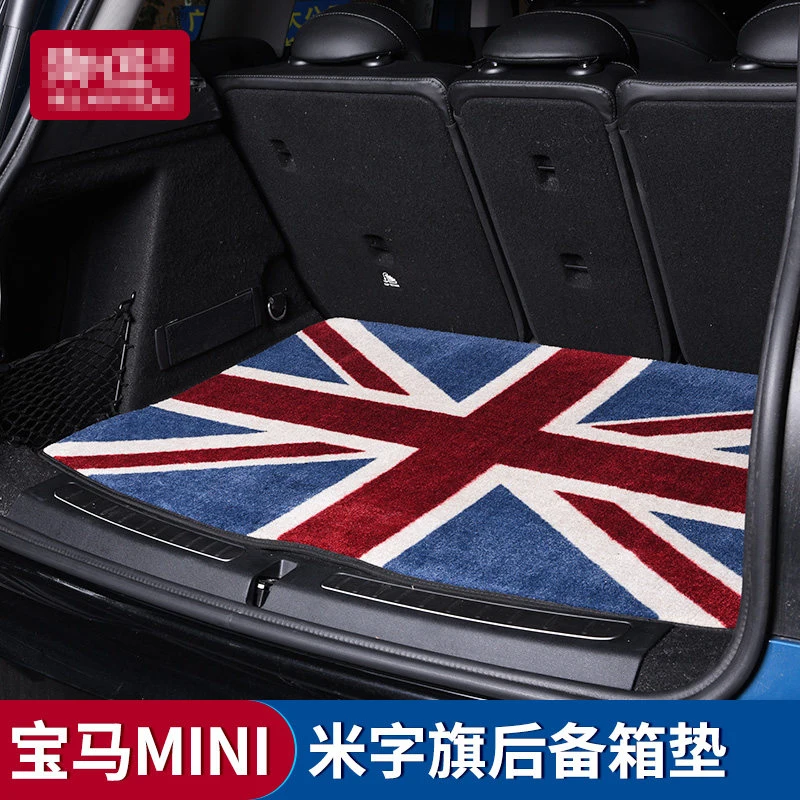 Mini Cooper R60 F54 F55 F56 F57 F60 нейлоновый материал замша стиль черный Union Jack /Union коврик для