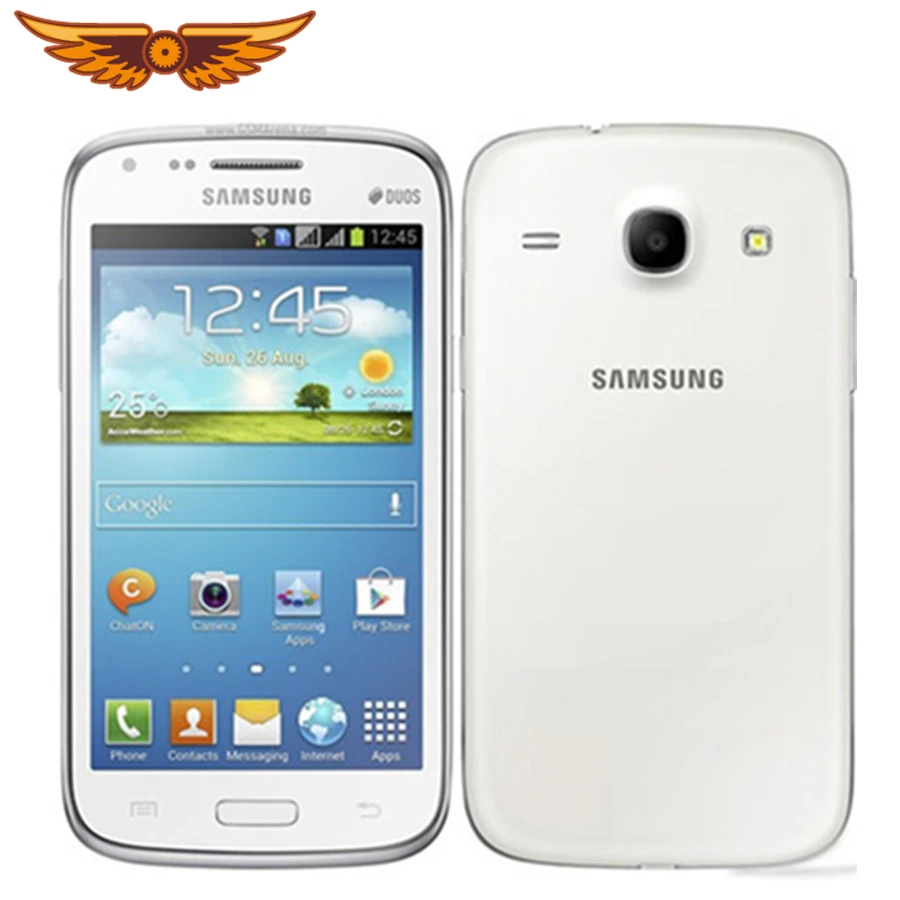 I8262 разблокированный samsung Galaxy Core I8262 gt-i8262D I8260 gps 4,3 ''5MP 8GB rom 3g Bluetooth Сенсорный экран WIFI смартфон