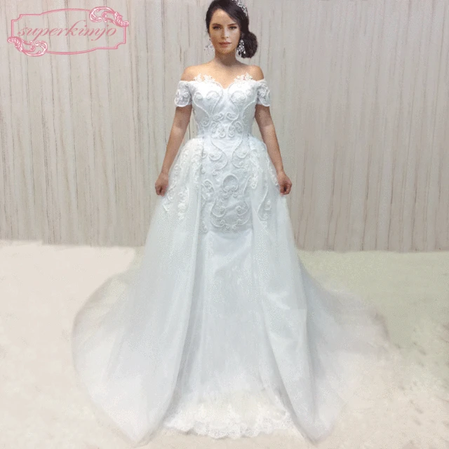 Aliexpress robe top de mariée 2018