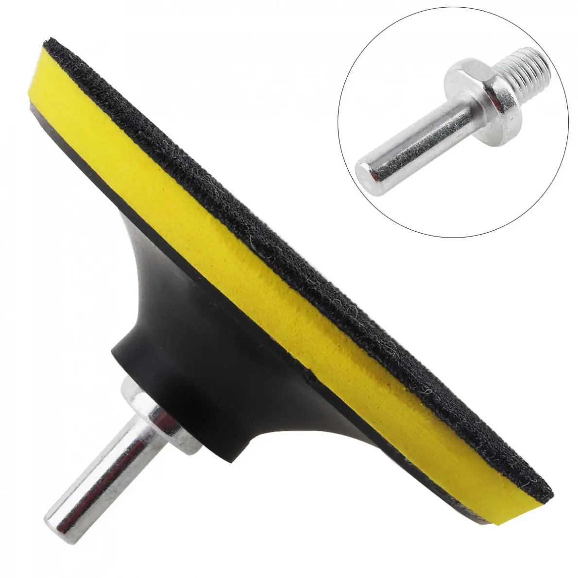 

Disc Sandpaper Self-adhesive Abrasive Pad with 10mm Inner Hole and 8mm Diameter Drill Shank for Electric Grinder Accessoriess