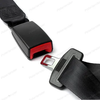 

Seat Seatbelt Safety Belt Mini Car Interior Accessories Auto 3 Point Extender Extension Buckle Black Belt Extension