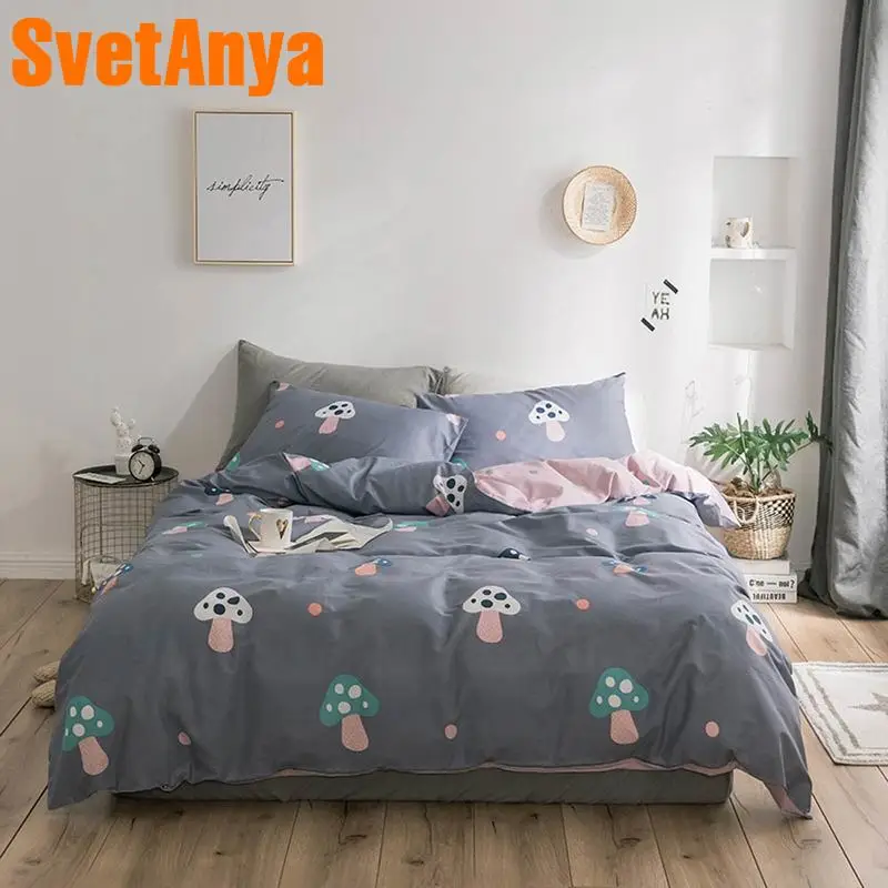 

Svetanya pure Cotton Bedding set Single Double King Size Bed Linen for Kids Adults