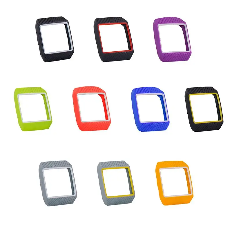 

Watch Band Screen Protector Shock-proof Silicone Screen Protect Case Cover For Fitbit Ionic Smartwatch Sport Goods Accessories