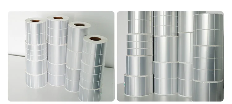 80*40 мм* 1000 лента для маркировки бумаги водонепроницаемый ПЭТ клей стикер для нанесения штрих-кода