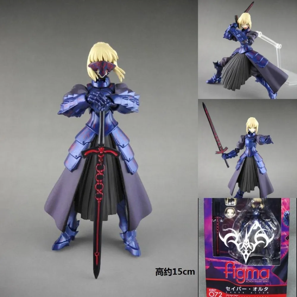 Оптовая продажа Аниме Fate stay night Ubw Zero New Saber Knight Girl Arthur PVC экшн фигурка Коллекционная