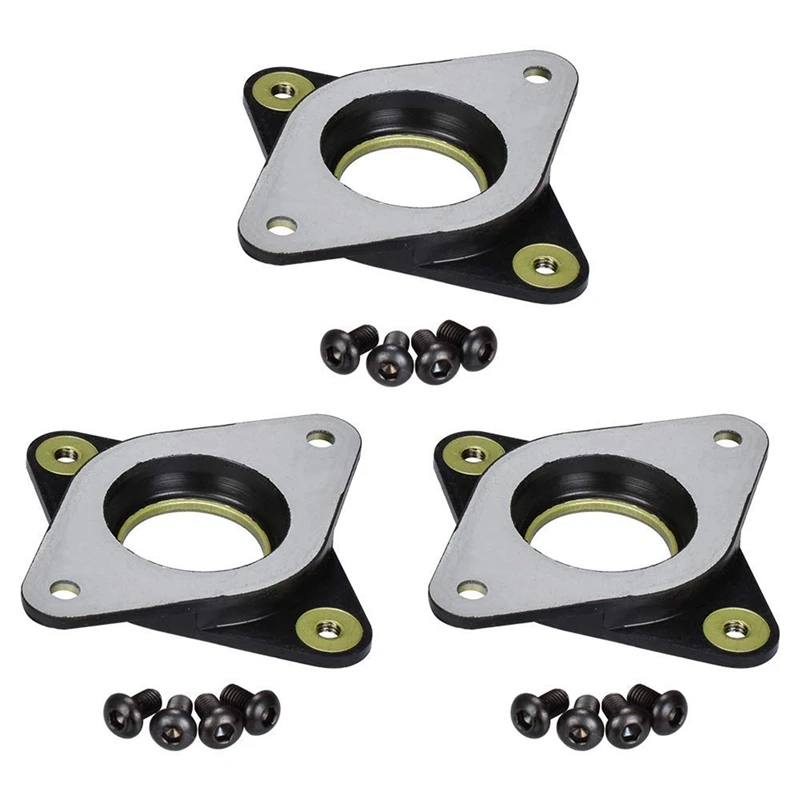 

For Nema17 Stepper Motor Steel And Rubber Vibration Dampers With M3 Screw For Cnc,Cr-10 3D Printer(Pack Of 3)