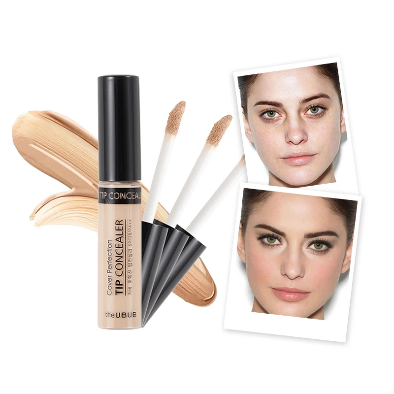 

Hot Sale Full Coverage Face Liquid Concealer Makeup 3 Colors Waterproof Convenient Nude Beauty Make Up Sets Eye Concealer Cream