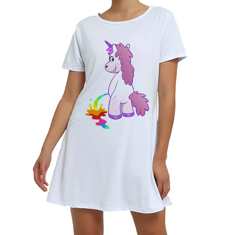 Белая Пижама с единорогом, пижама с животными, зимняя ночная рубашка с единорогом, сексуальная пижама для женщин и взрослых, размеры s, m, l, xl, XXL - Цвет: 819