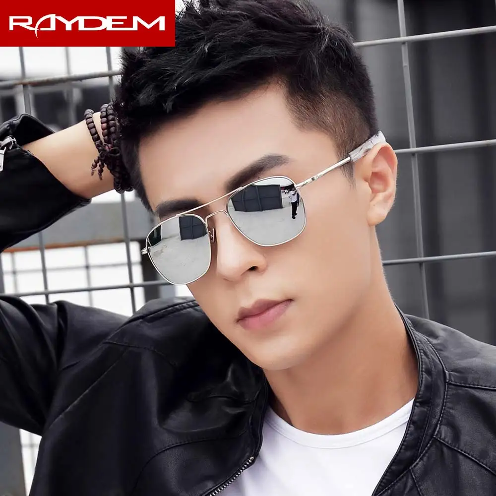 Raydem 2019 крутой HD поляризованный для мужчин брендовый gafas uv400 nueva de sol con caja original |