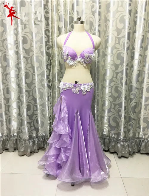Индийский костюм для танца живота Bellydance цыганский на востоке с бюстгальтером и