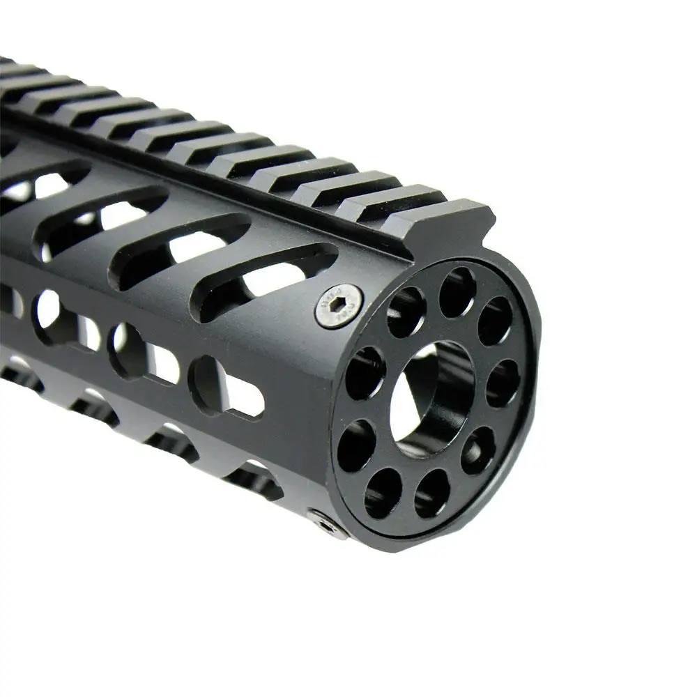 Magorui1" дюймовый KEYMOD бесплатно поплавок Quad Rail тонкий Handguard ж/дополнительные 13 слотов рельс секций