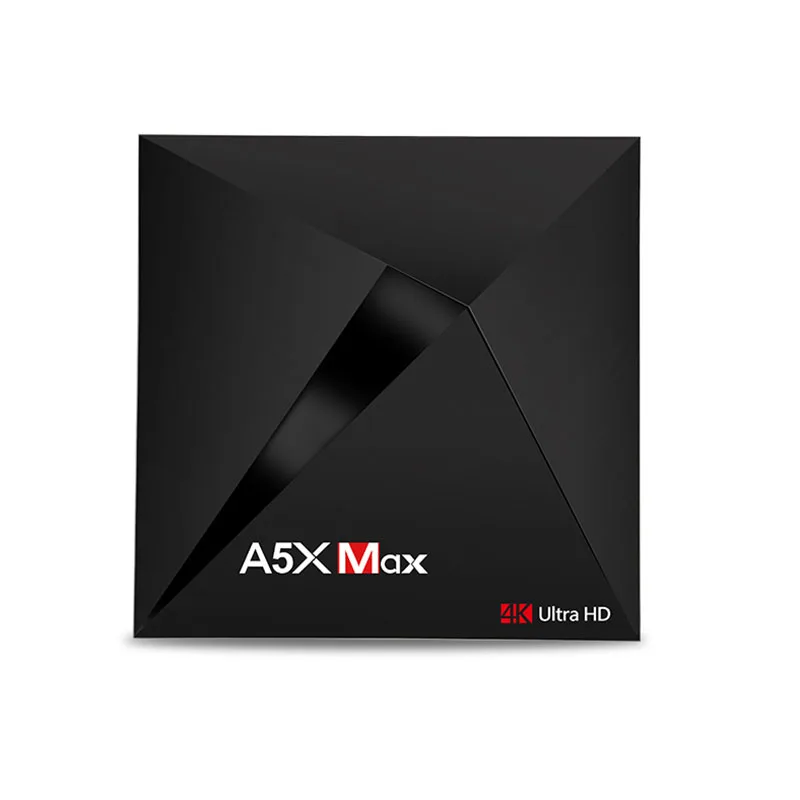 Android 7.1 Home Media Streamer 4G+16G 2.4GHz WiFi H.265 4K Miracast Smart Set Top Box RK3328 Quad Core Smart TV Box A5X MAX