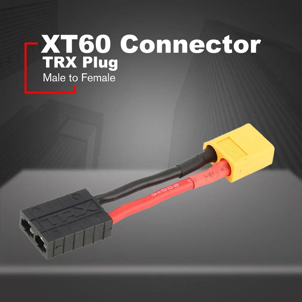 

3cm Male XT60 Connector to Female TRX FOR Traxxas Plug Adapter Cable for RC Battery Converter Remote Control Toys Accessories