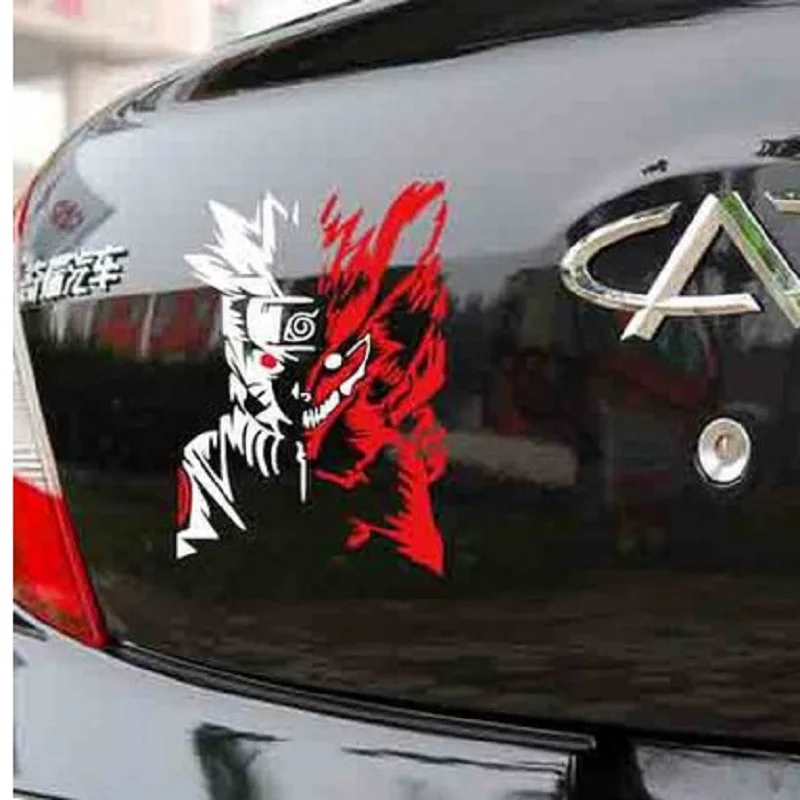 Naruto nine tail Fox Spare tire cover door stickers car stickers car