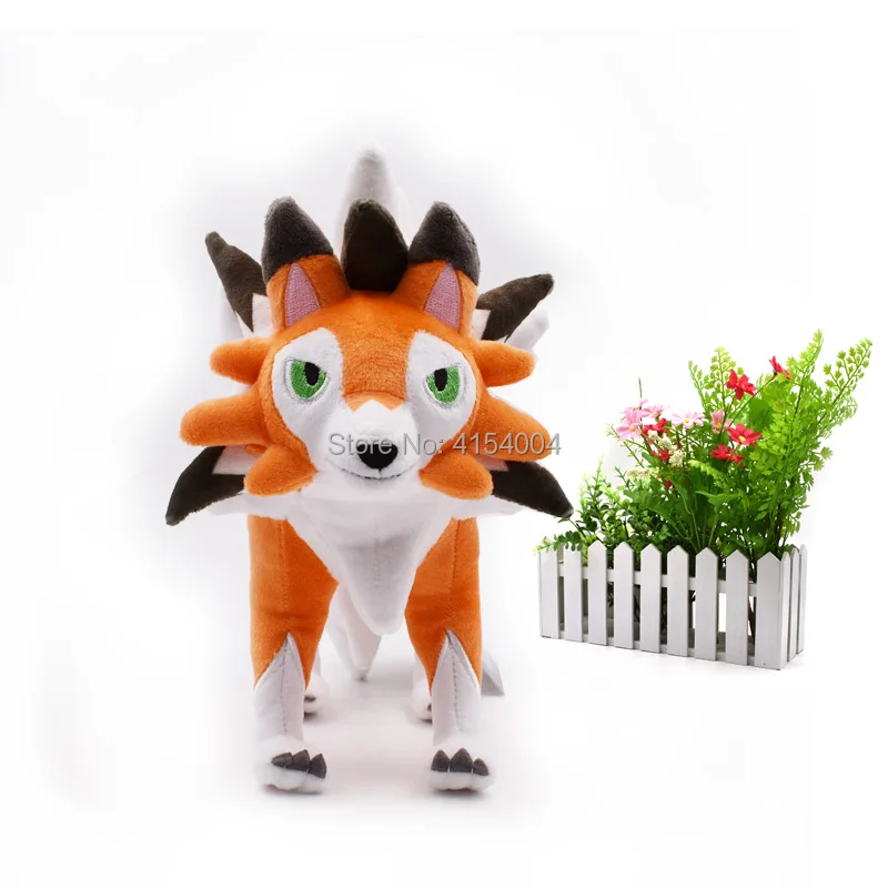 Lycanroc Dusk& Lycanroc дневные и Lycanroc ночные плюшевые куклы мягкие животные горячие игрушки