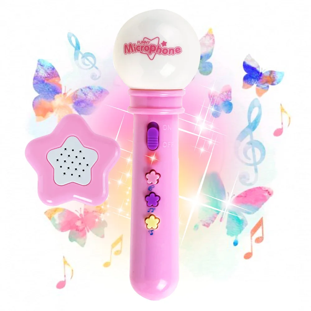 Portable Microphone Music Toy Mic Karaoke Singing with Player