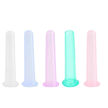 

1PC Mini Silicone Facial Vacuum Cupping Cup Anti Cellulite For Face Neck Back Eyes Massage Cans Suction Massager Health Care