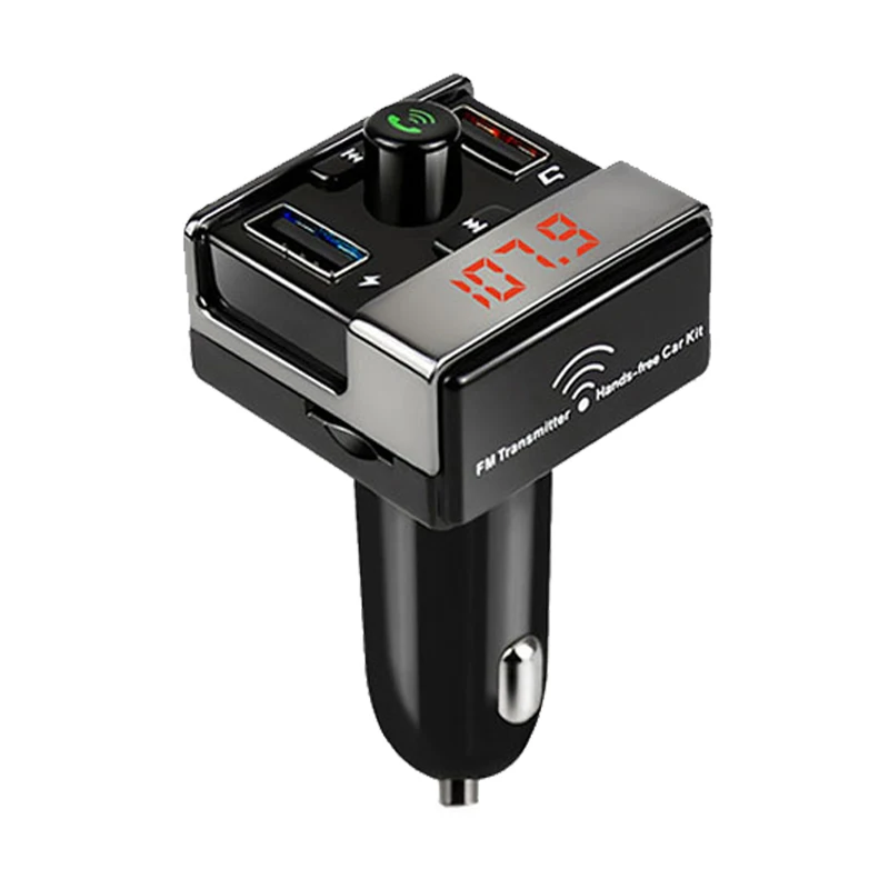 

Car Bluetooth FM Transmitter MP3 Player Radio Dual USB Por LCD SD Charger Kit