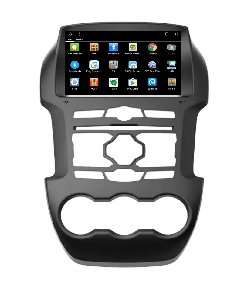 Cheap Free Shipping Android 6.0 car gps multimedia video radio player in dash for Ford ranger 2011 2012 2013 2014 navigaton stereo 1