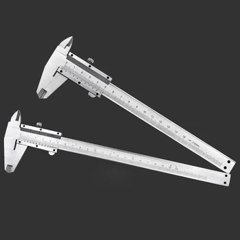 

Vernier Caliper 0-150mm 200mm 0.02mm Metal Calipers Gauge Gray Micrometer Measuring Tools Vernier Caliper Tool Ruler