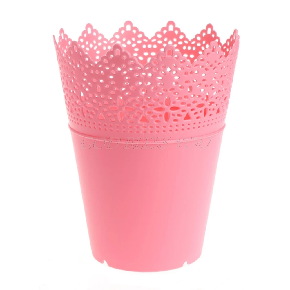 Solid-Color-Floral-hollow-Design-Plastic-Flower-Vase-Garden-Home-Decoration-for-wedding-decoration (4)