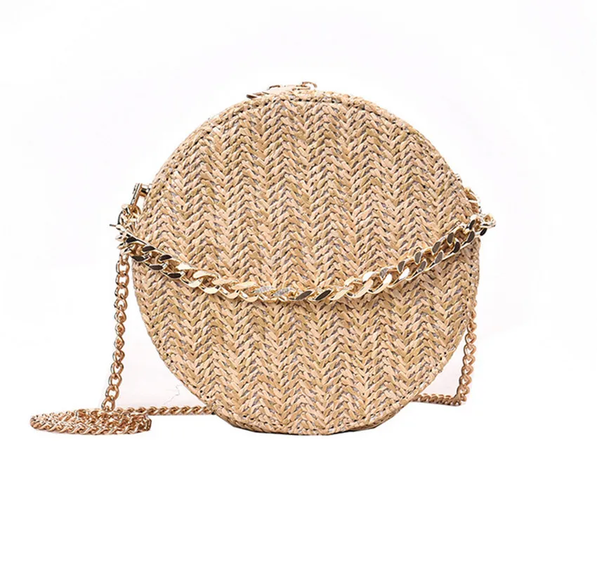 

Shoulder Bag For Ladies Jhola Shoulder Bags Round Straw Woven Bag