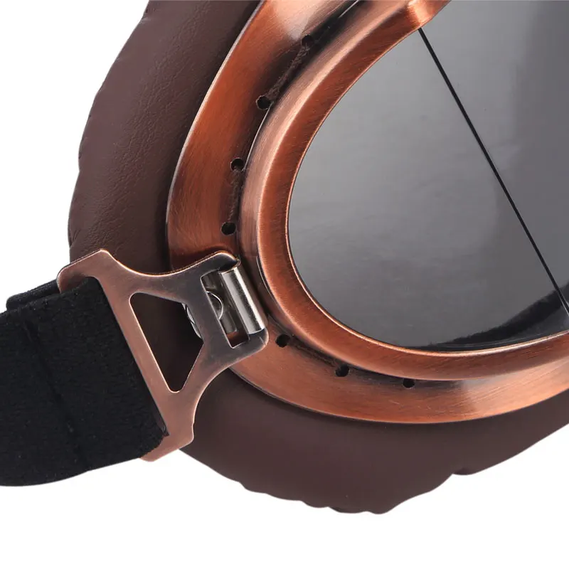 Nuoxintr Outdoor Sport Motorcycle Goggles Vintage Motocross Glasses Dirt Bike  For Harley Moto Protection Eyewear UV Protection
