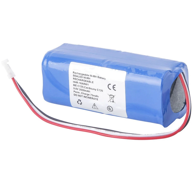 

2000mAH NEW ECG battery for FUKUDA ME C120 Cardisuny C120 HHR-16A8W1