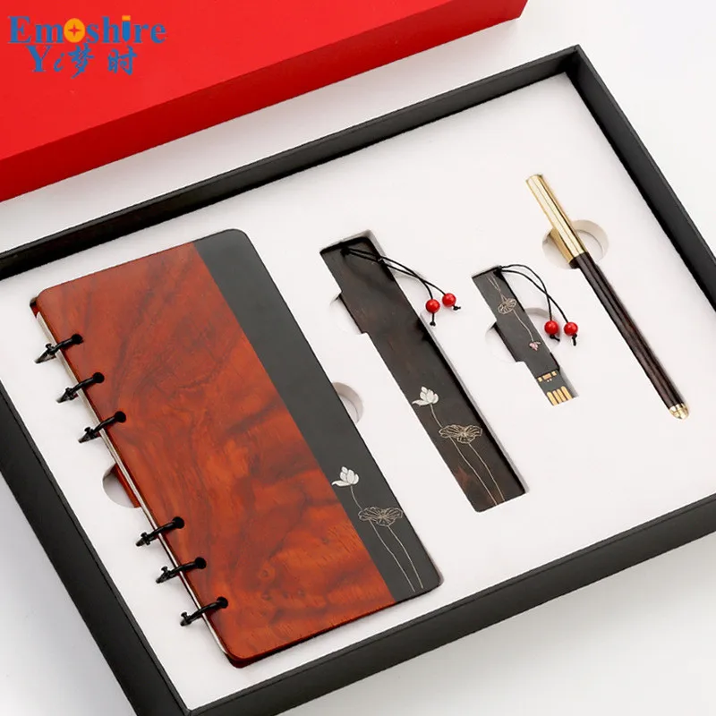 

Wholesale Wood Ballpoint Pen Creative Advertising Gift Ball Pen Custom LOGO Ballpoint Pen for Writing Bookmark Notebook P711