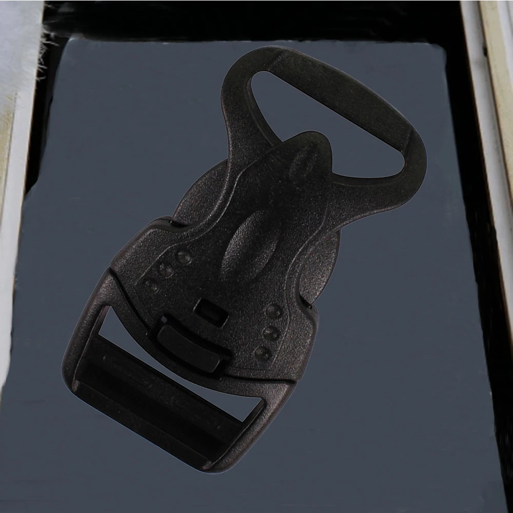 15pc Plastic Quick Side Release Buckles Backpack Straps Webbing Clips