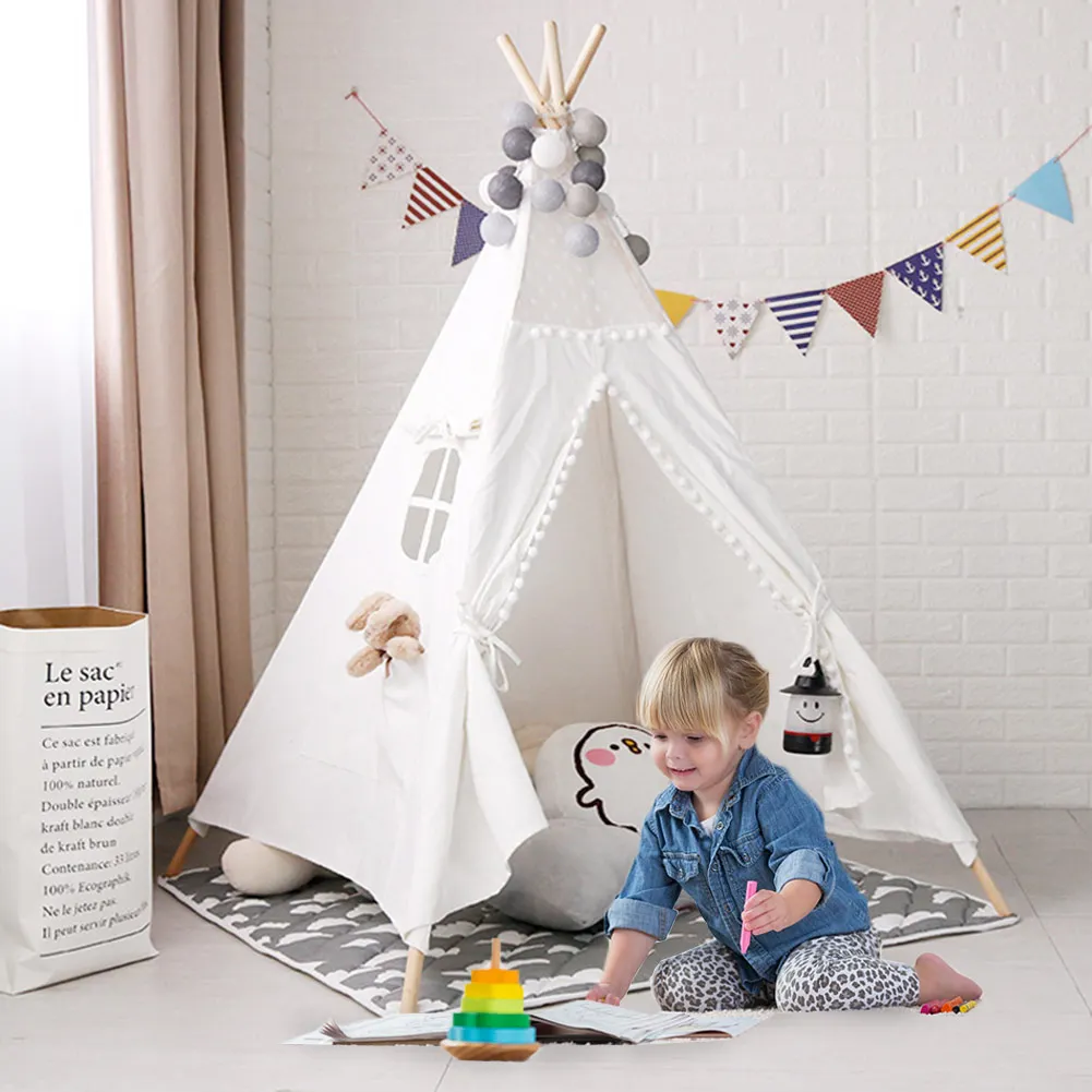 Indian Children's Tent It Is Portable And Collapsible Perfect Indoor And Indoor Playroom Giving Children A Sense Of Privacy