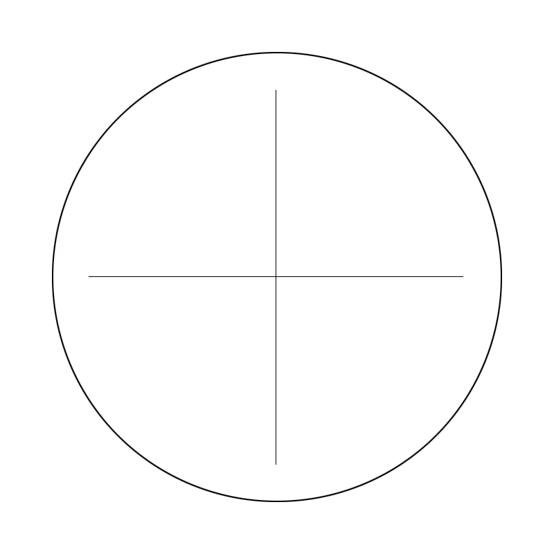 

Micrometer Reticle Ocular Eyepiece Cross Calibration Slide with Horizontal and Cross Line for Microscope Telescope