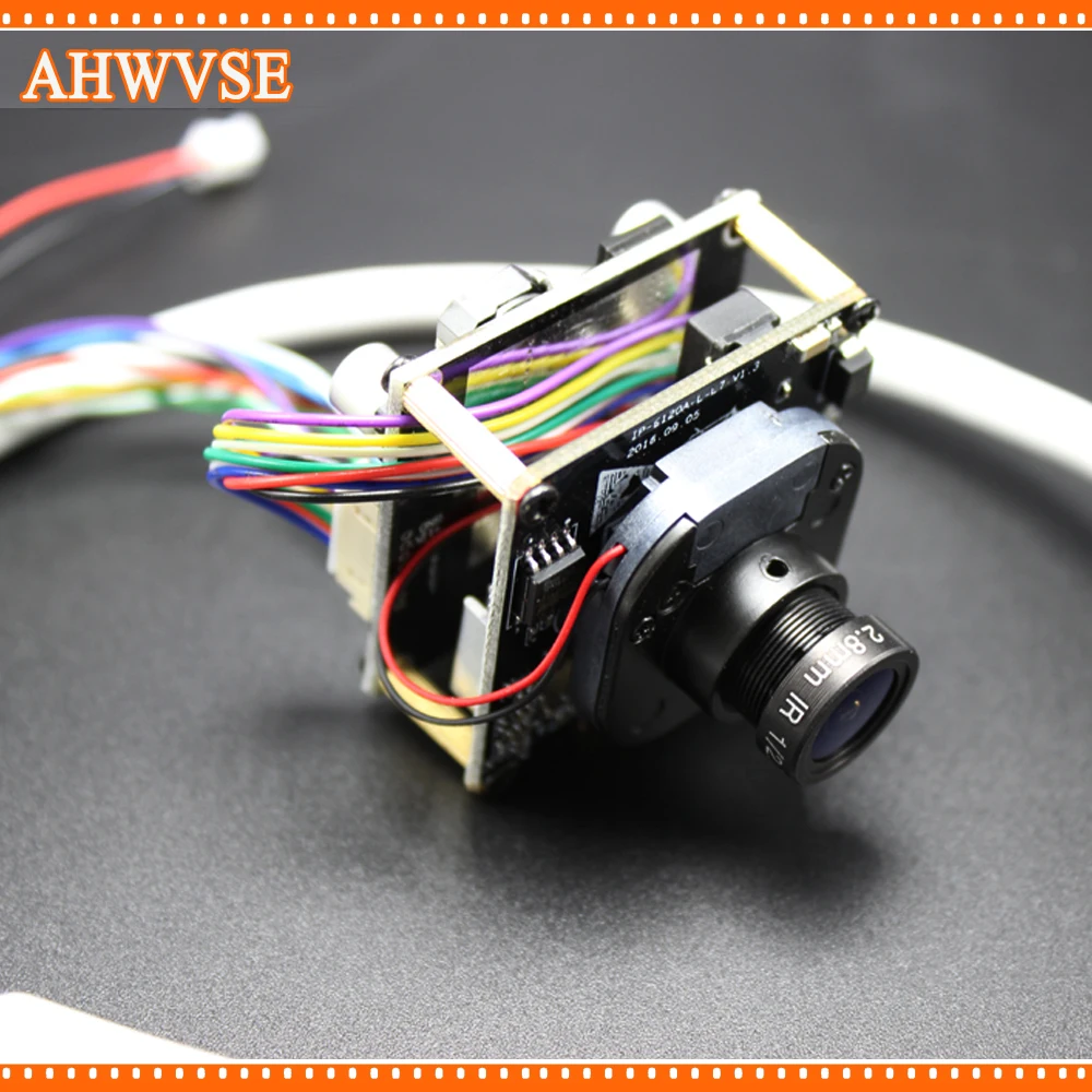 

AHWVSE 4pcs/lot HD 2MP Indoor 720P 1080P POE Dome IP Security Camera Module with LAN Cable