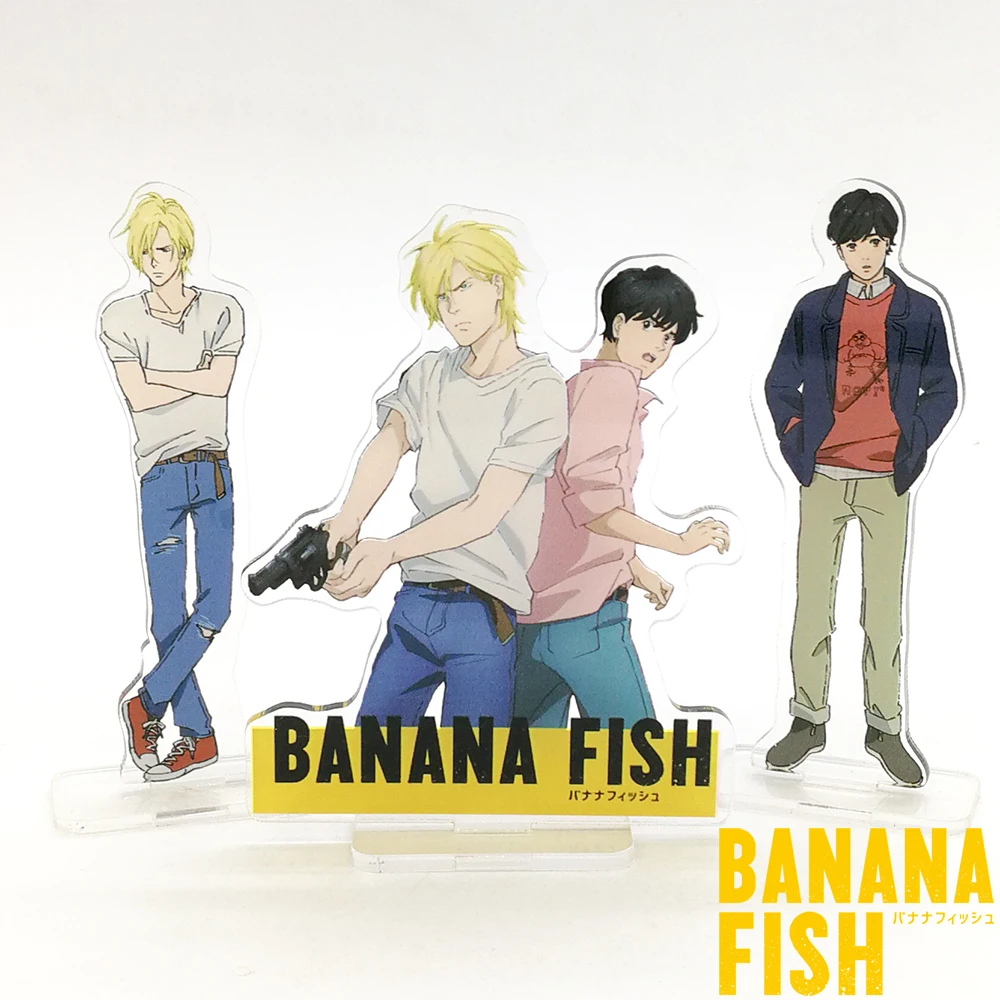 Любовь спасибо банан рыба ясень Okumura Eiji акриловая подставка фигурка держатель