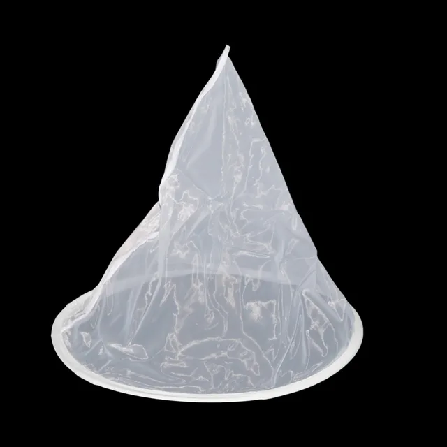 1 Pcs Fehér Méz Szűrő Képernyő Nylon Kúpos Mézszálú Háló Réteg Tisztító Méhészkészlet Méheszeresítők