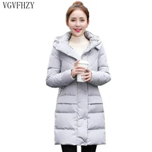 Женское зимнее 90% белое пуховое пальто с капюшоном женская модная куртка пальто зимняя куртка длинное пальто плюс размер пуховое пальто