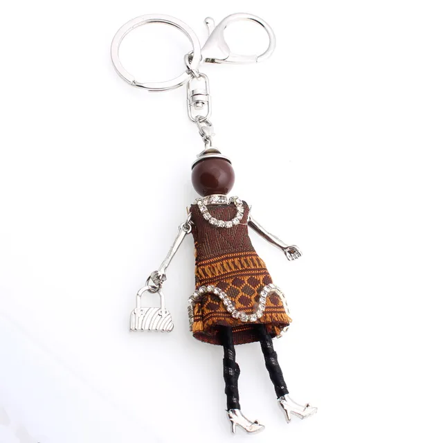 Buy Doll Keychain Handmade Cute Multicolor keychain