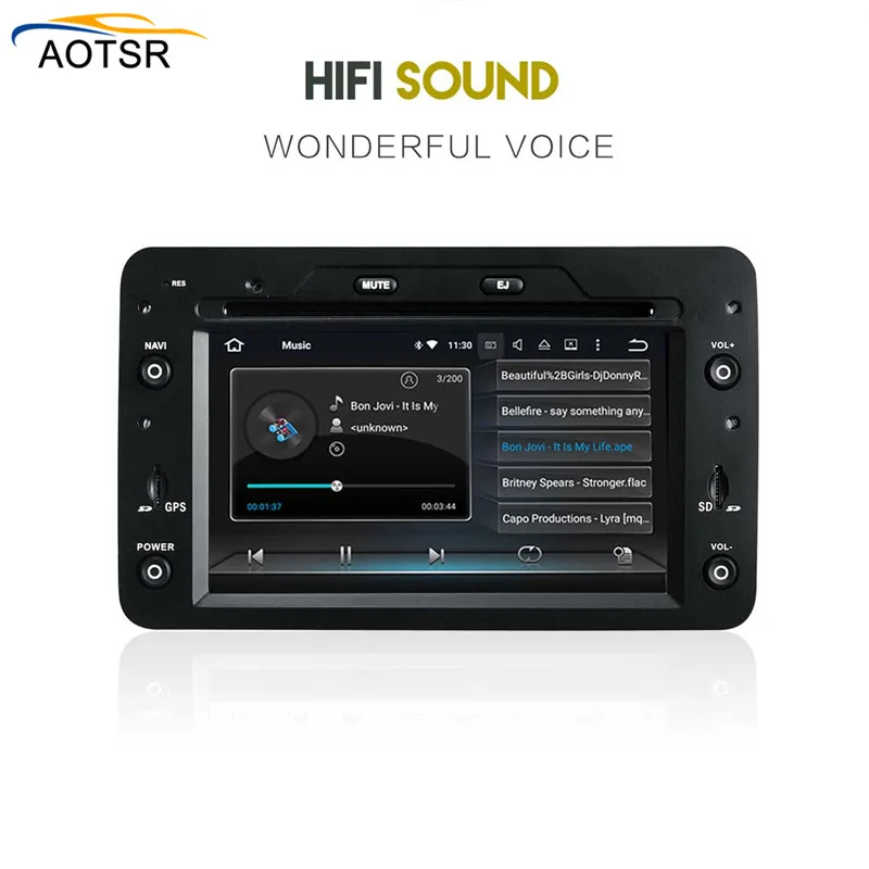 Sale Android 8.0 Car dvd player head unit For Alfa Romeo Spider Alfa Romeo 159 Brera 159 2006+ Sportwagon GPS Navigation radio stereo 8