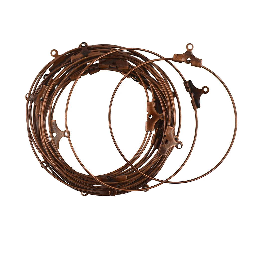 

20pcs Earring Findings Round Hoop Loop Ear Wire For Bead DIY Jewelry Making Tool Jewelry Accessories for Making Earing