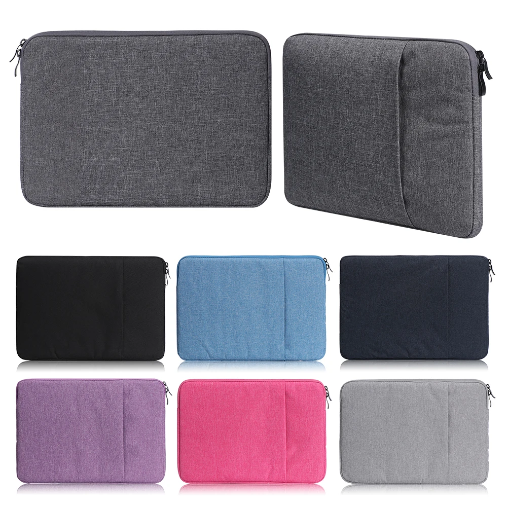 

1PC Waterproof Universal Laptop Bag Sleeve Case Cover Notebook Pouch For MacBook Air Pro Lenovo HP Dell Asus 11 13 15 15.6 inch