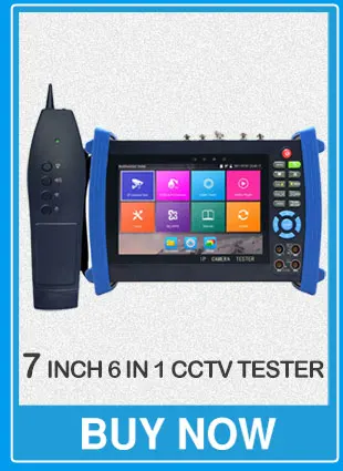 8 дюймов 2 K сенсорный экран H.265 4 K 8MP IP Камера тестер AHD TVI CVI SDI CVBS 6 в одном CCTV камеры тестер с Определитель местоположения кабеля