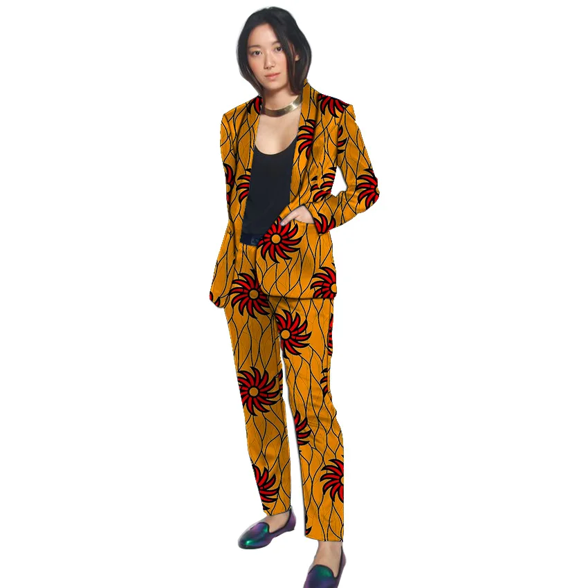 Shawl Collar blazers for women with trouser custom African print pant suits dashiki patterns elegant Ankara suits Shawl Collar blazers for women with trouser custom African print pant suits dashiki patterns elegant Ankara suits