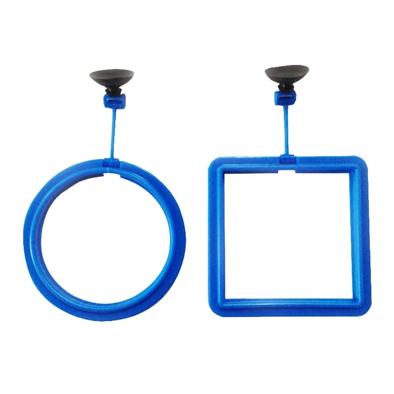 

Floating Everywhere Fish Food Ring Aquarium Fish Tank Mariculture Fishes Feed feeding Ring Feeder For Small Aquarium Fish Tank