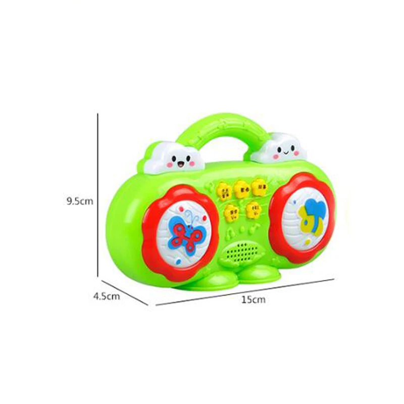 1 шт., Детские Многофункциональные радиостанции, обучающие игрушки для детей, музыкальный плеер, Детские обучающие игры, милый подарок