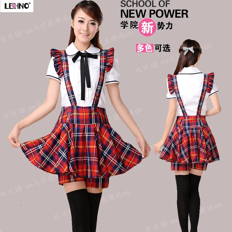 Free shipping Free shipping Korean girl anti suit sweet summer school