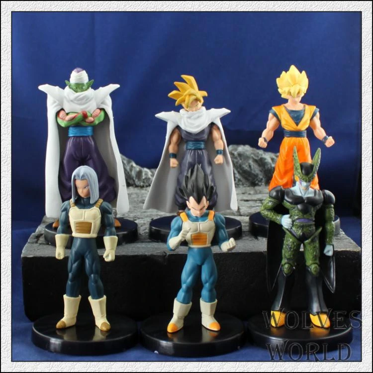 Dragon Ball Z Action Figures Cell Goku Vegeta Pvc Figures Toys Best Gift Collection 6pcs Set Adb020 Gift Pencil Toy Parrottoy Mice Aliexpress
