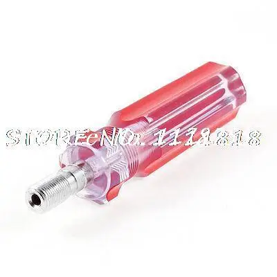 

Red Clear Imperial Unit Thread CATV Coaxial Cable F Connector Insertion Tool